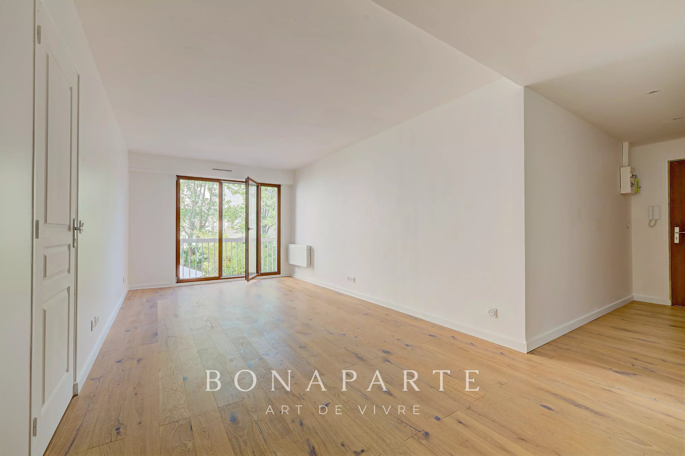 Vue depuis l'appartement rue Lamarck